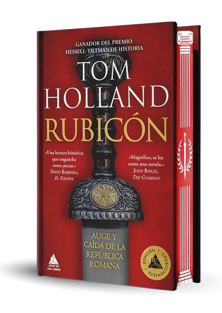 RUBICÓN (EDICIÓN ESPECIAL LIMITADA EN TAPA DURA CON CANTOS PINTADOS) | 9791387592233 | HOLLAND, TOM | Llibreria L'Altell - Llibreria Online de Banyoles | Comprar llibres en català i castellà online - Llibreria de Girona