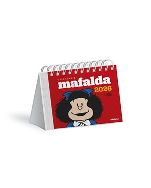 CALENDARI 2026 MAFALDA ESCRIPTORI VERMELL | 9786316693181 | QUINO | Llibreria Online de Banyoles | Comprar llibres en català i castellà online