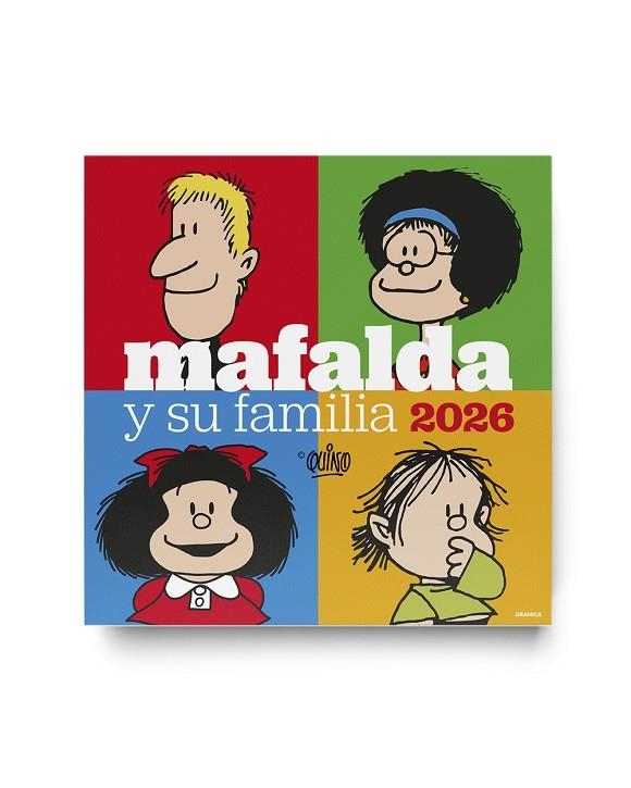 CALENDARI 2026 MAFALDA PARET FAMÍLIA | 9786316693280 | QUINO | Llibreria Online de Banyoles | Comprar llibres en català i castellà online