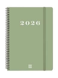 AGENDA 2026 E10 SETMANA HORITZONTAL FINOCAM MEVA VERDA | 8422952409786 | FINOCAM | Llibreria Online de Banyoles | Comprar llibres en català i castellà online