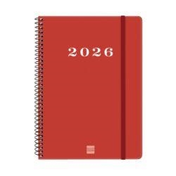 AGENDA 2026 E10 SETMANA HORITZONTAL FINOCAM MEVA VERMELLA | 8422952409779 | FINOCAM | Llibreria Online de Banyoles | Comprar llibres en català i castellà online