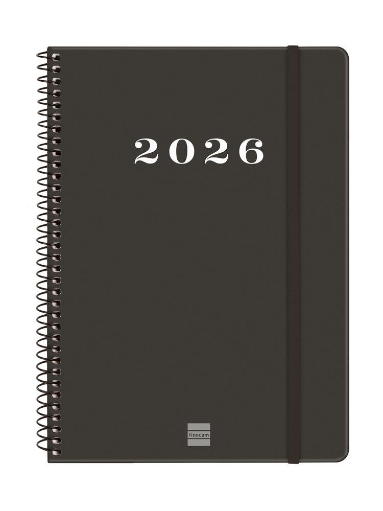 AGENDA 2026 E10 SETMANA HORITZONTAL FINOCAM MEVA NEGRA | 8422952409762 | FINOCAM | Llibreria Online de Banyoles | Comprar llibres en català i castellà online