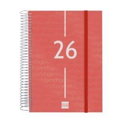 AGENDA 2026 E10 DIA PÀGINA FINOCAM ANUAL VERMELLA | 8422952409496 | FINOCAM | Llibreria L'Altell - Llibreria Online de Banyoles | Comprar llibres en català i castellà online - Llibreria de Girona