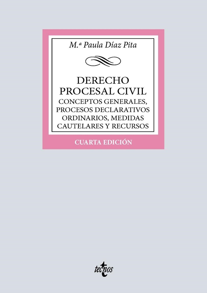 DERECHO PROCESAL CIVIL | 9788430992256 | DÍAZ PITA, Mª PAULA | Llibreria Online de Banyoles | Comprar llibres en català i castellà online