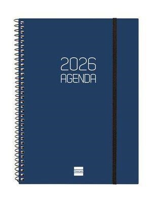 AGENDA 2026 E10 SETMANA VERTICAL FINOCAM OPACA BLAVA | 8422952408550 | FINOCAM | Llibreria Online de Banyoles | Comprar llibres en català i castellà online