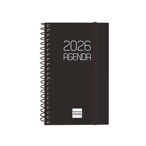 AGENDA 2026 E5 DIA PÀGINA FINOCAM OPACA NEGRA | 8422952408253 | FINOCAM | Llibreria Online de Banyoles | Comprar llibres en català i castellà online