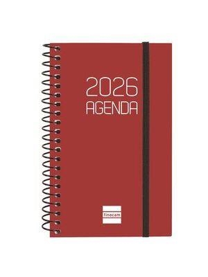 AGENDA 2026 E3 SETMANA HORITZONTAL FINOCAM OPACA BORDEUS | 8422952408888 | FINOCAM | Llibreria Online de Banyoles | Comprar llibres en català i castellà online