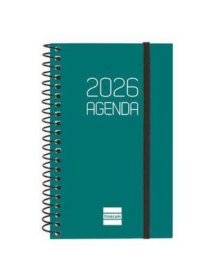 AGENDA 2026 E3 SETMANA HORITZONTAL FINOCAM OPACA VERDA | 8422952408925 | FINOCAM | Llibreria Online de Banyoles | Comprar llibres en català i castellà online