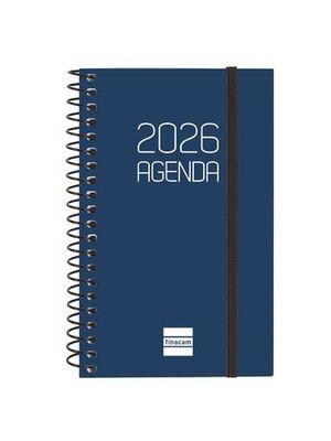 AGENDA 2026 E3 SETMANA HORITZONTAL FINOCAM OPACA BLAVA | 8422952408932 | FINOCAM | Llibreria Online de Banyoles | Comprar llibres en català i castellà online