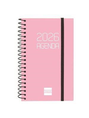 AGENDA 2026 E3 SETMANA HORITZONTAL FINOCAM OPACA ROSA | 8422952408901 | FINOCAM | Llibreria Online de Banyoles | Comprar llibres en català i castellà online