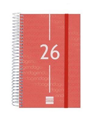 AGENDA 2026 E5 DIA PÀGINA FINOCAM ANUAL VERMELLA | 8422952409526 | FINOCAM | Llibreria L'Altell - Llibreria Online de Banyoles | Comprar llibres en català i castellà online - Llibreria de Girona