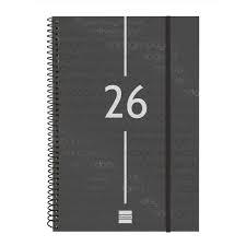 AGENDA 2026 E11 SETMANA VERTICAL FINOCAM ANUAL NEGRA | 8422952409069 | FINOCAM | Llibreria L'Altell - Llibreria Online de Banyoles | Comprar llibres en català i castellà online - Llibreria de Girona