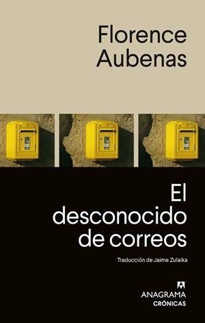 EL DESCONOCIDO DE CORREOS | 9788433946683 | AUBENAS, FLORENCE | Llibreria Online de Banyoles | Comprar llibres en català i castellà online