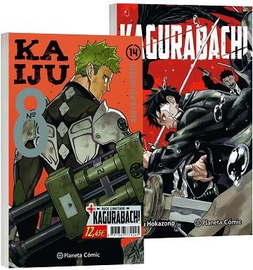 KAIJU 8 Nº 14 + KAGURABACHI Nº 01 (PACK ESPECIAL) | 9791387779245 | VARIOS AUTORES | Llibreria L'Altell - Llibreria Online de Banyoles | Comprar llibres en català i castellà online - Llibreria de Girona