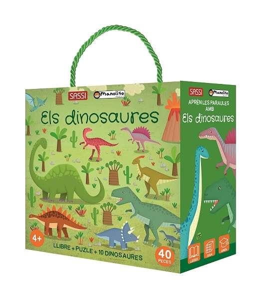Q BOX ELS DINOSAURES | 9788410443808 | MANOLITO BOOKS | Llibreria L'Altell - Llibreria Online de Banyoles | Comprar llibres en català i castellà online - Llibreria de Girona