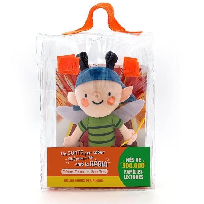 CONJUNT TINC UN VOLCÀ: LLIBRE + PELUIX | 9788419747709 | TIRADO, MÍRIAM | Llibreria L'Altell - Llibreria Online de Banyoles | Comprar llibres en català i castellà online - Llibreria de Girona