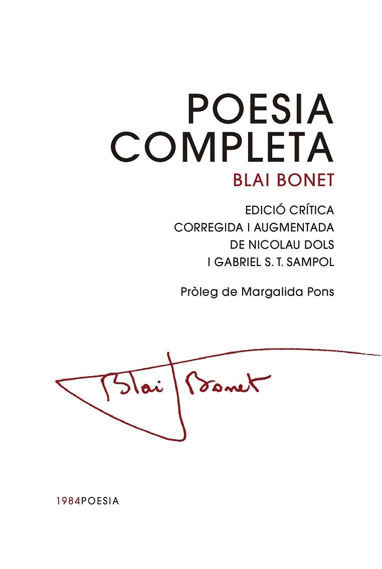 POESIA COMPLETA | 9791387757144 | BONET, BLAI | Llibreria L'Altell - Llibreria Online de Banyoles | Comprar llibres en català i castellà online - Llibreria de Girona