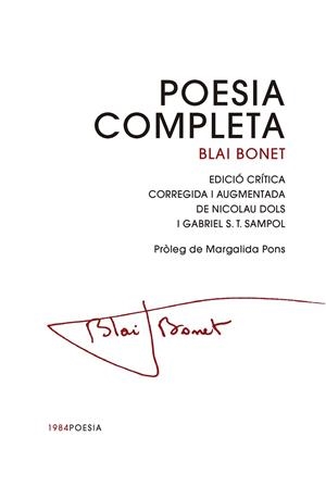 POESIA COMPLETA | 9791387757144 | BONET, BLAI | Llibreria L'Altell - Llibreria Online de Banyoles | Comprar llibres en català i castellà online - Llibreria de Girona