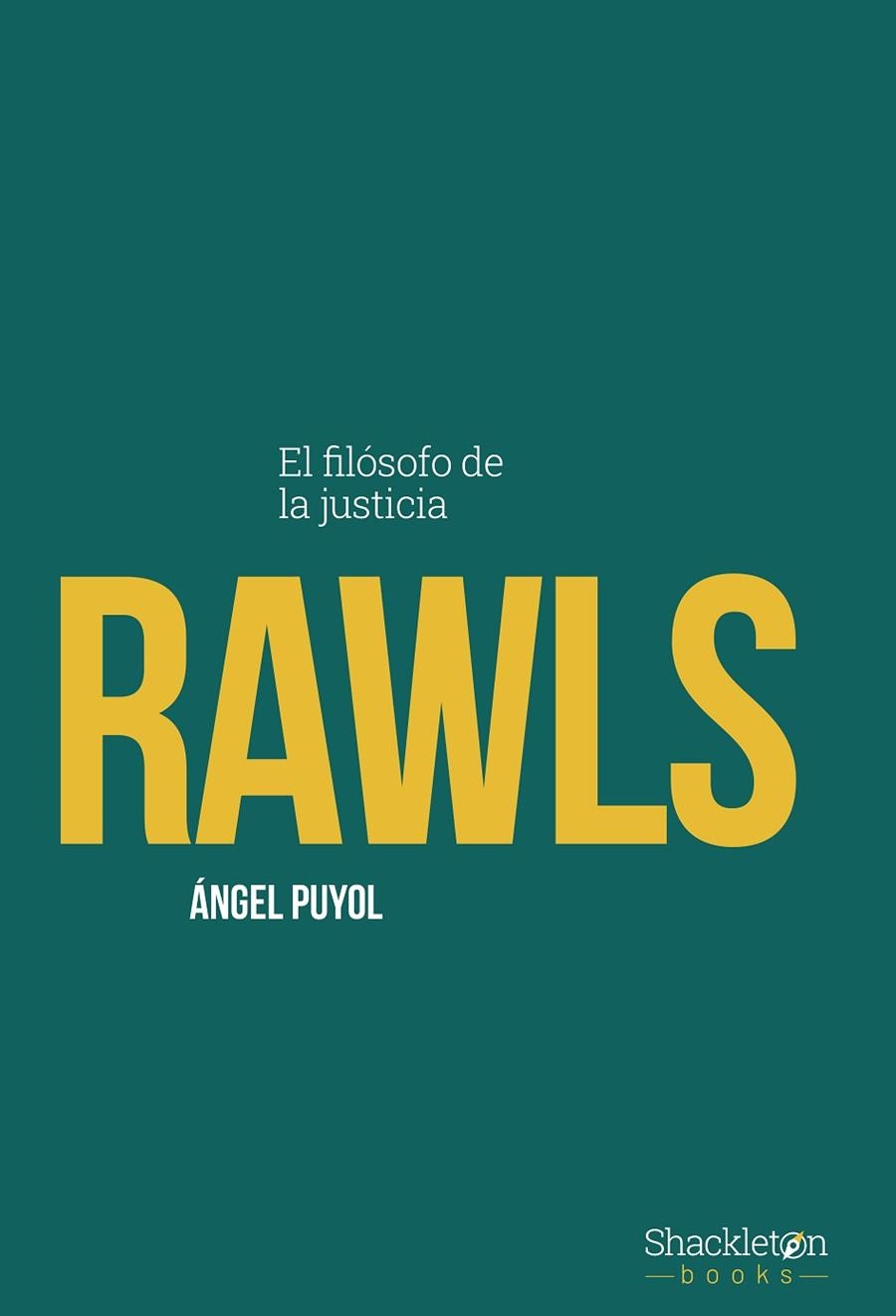 RAWLS | 9788413615943 | PUYOL, ÁNGEL | Llibreria Online de Banyoles | Comprar llibres en català i castellà online
