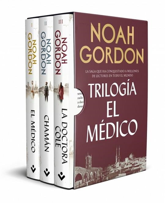 ESTUCHE TRILOGÍA EL MÉDICO | 9791387652371 | GORDON, NOAH | Llibreria Online de Banyoles | Comprar llibres en català i castellà online