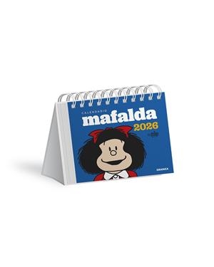 MAFALDA 2026, CALENDARIO ESCRITORIO AZUL | 9786316693198 | QUINO | Llibreria Online de Banyoles | Comprar llibres en català i castellà online