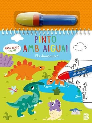 PINTO AMB AIGUA-ELS DINOSAURES | 9789403242866 | BALLON | Llibreria Online de Banyoles | Comprar llibres en català i castellà online