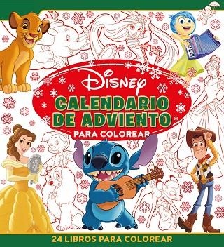 DISNEY. CALENDARIO DE ADVIENTO PARA COLOREAR | 9788410029729 | DISNEY | Llibreria Online de Banyoles | Comprar llibres en català i castellà online