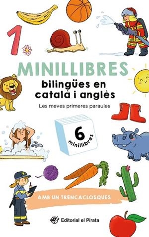 MINILLIBRES BILINGÜES EN CATALÀ I ANGLÈS - LES MEVES PRIMERES PARAULES | 9788419912459 | DEL PIRATA, EDICIONS | Llibreria Online de Banyoles | Comprar llibres en català i castellà online