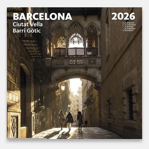 CALENDARI 2026 PARET BARCELONA CIUTAT VELLA 30X30 | 8424455260048 | AA.VV. | Llibreria Online de Banyoles | Comprar llibres en català i castellà online