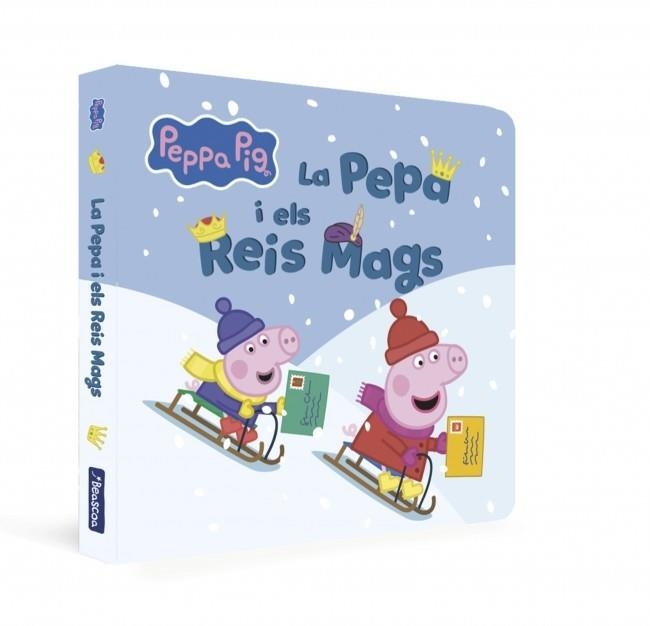 PEPPA PIG. LLIBRE DE CARTRÓ - LA PORQUETA PEPA I ELS REIS MAGS | 9788448871284 | HASBRO | Llibreria L'Altell - Llibreria Online de Banyoles | Comprar llibres en català i castellà online - Llibreria de Girona