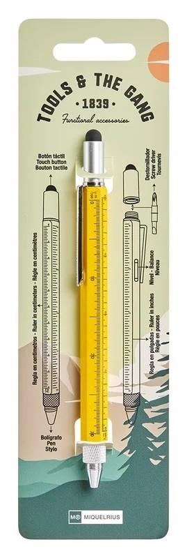 BOLÍGRAF MULTI EINA MIQUELRIUS TOOLS & THE GANG MOSTASSA | 8422593120774 | MIQUELRIUS | Llibreria Online de Banyoles | Comprar llibres en català i castellà online
