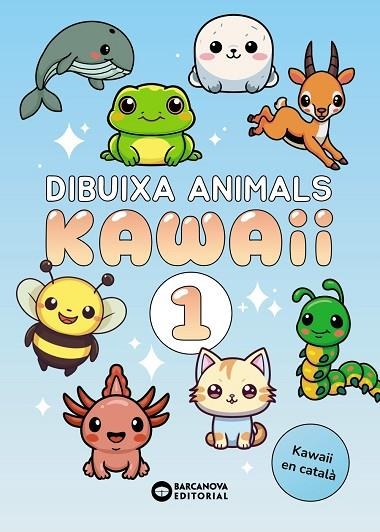 DIBUIXA ANIMALS KAWAII 1 | 9788448967208 | MERCIESLIVRES | Llibreria Online de Banyoles | Comprar llibres en català i castellà online