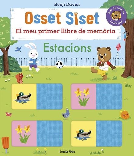 OSSET SISET. EL MEU PRIMER LLIBRE DE MEMÒRIA. ESTACIONS | 9791387519803 | DAVIES, BENJI | Llibreria L'Altell - Llibreria Online de Banyoles | Comprar llibres en català i castellà online - Llibreria de Girona