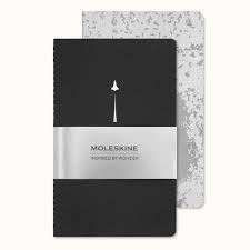 CONJUNT DE 2 LLIBRETES EN BLANC L MOLESKINE NASA | 8056999277536 | MOLESKINE | Llibreria Online de Banyoles | Comprar llibres en català i castellà online