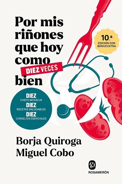 POR MIS RIÑONES QUE HOY COMO DIEZ VECES BIEN | 9791399075700 | QUIROGA, BORJA/COBO, MIGUEL | Llibreria Online de Banyoles | Comprar llibres en català i castellà online