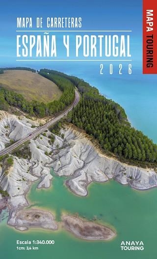 MAPA DE CARRETERAS DE ESPAÑA Y PORTUGAL 1:340.000, 2026 | 9788491589969 | ANAYA TOURING | Llibreria Online de Banyoles | Comprar llibres en català i castellà online