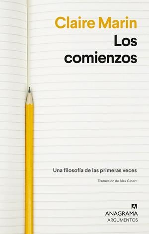 LOS COMIENZOS | 9788433948700 | MARIN, CLAIRE | Llibreria Online de Banyoles | Comprar llibres en català i castellà online