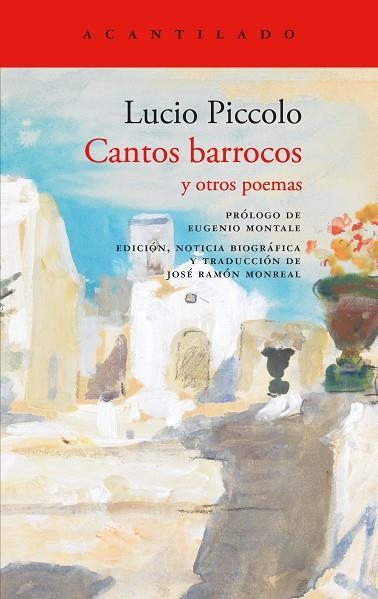CANTOS BARROCOS | 9791387964092 | PICCOLO, LUCIO | Llibreria L'Altell - Llibreria Online de Banyoles | Comprar llibres en català i castellà online - Llibreria de Girona