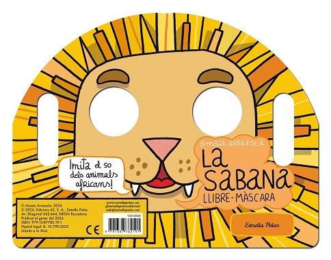 LA SABANA. LLIBRE-MÀSCARA | 9791387782191 | ARRAZOLA, AMAIA | Llibreria Online de Banyoles | Comprar llibres en català i castellà online