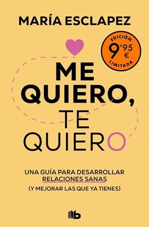 ME QUIERO, TE QUIERO (EDICIÓN LIMITADA) | 9788413148847 | ESCLAPEZ, MARÍA | Llibreria L'Altell - Llibreria Online de Banyoles | Comprar llibres en català i castellà online - Llibreria de Girona