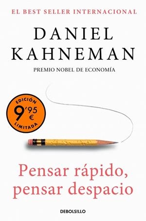 PENSAR RÁPIDO, PENSAR DESPACIO (EDICIÓN LIMITADA) | 9788466363785 | KAHNEMAN, DANIEL | Llibreria Online de Banyoles | Comprar llibres en català i castellà online