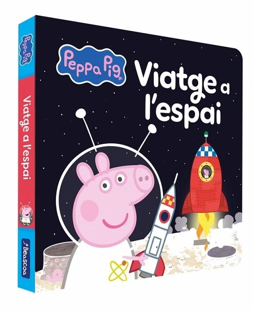 PEPPA PIG. LLIBRE DE CARTRÓ - VIATGE A L'ESPAI | 9788448872328 | HASBRO | Llibreria Online de Banyoles | Comprar llibres en català i castellà online