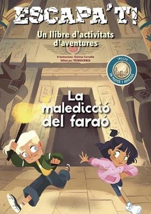 ESCAPA´T! LA MALEDICCIÓ DEL FARAÓ | 9788491458708 | TECNOSCIENZA | Llibreria Online de Banyoles | Comprar llibres en català i castellà online