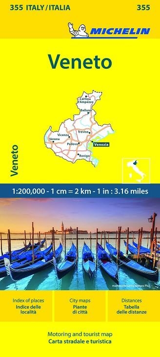MAPA LOCAL VENETO 11355 | 9782067258945 | MICHELIN | Llibreria L'Altell - Llibreria Online de Banyoles | Comprar llibres en català i castellà online - Llibreria de Girona