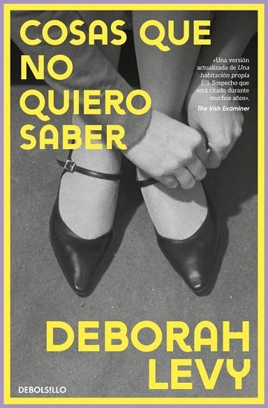 COSAS QUE NO QUIERO SABER | 9788466389990 | LEVY, DEBORAH | Llibreria Online de Banyoles | Comprar llibres en català i castellà online