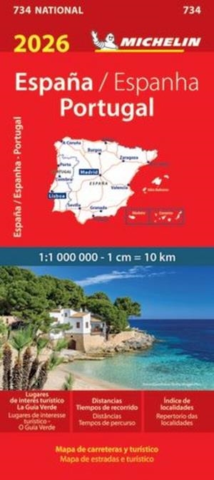 MAPA NATIONAL ESPAÑA / PORTUGAL 11734 | 9782067270343 | Llibreria Online de Banyoles | Comprar llibres en català i castellà online
