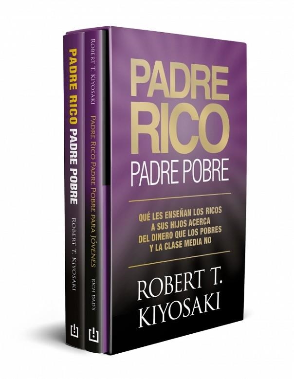 ESTUCHE PADRE RICO, PADRE POBRE (CONTIENE: PADRE RICO, PADRE POBRE | PADRE RICO, | 9788466375047 | KIYOSAKI, ROBERT T. | Llibreria Online de Banyoles | Comprar llibres en català i castellà online