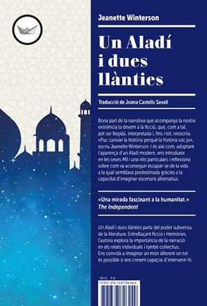 UN ALADÍ I DUES LLÀNTIES | 9791387726249 | WINTERSON, JEANETTE | Llibreria L'Altell - Llibreria Online de Banyoles | Comprar llibres en català i castellà online - Llibreria de Girona