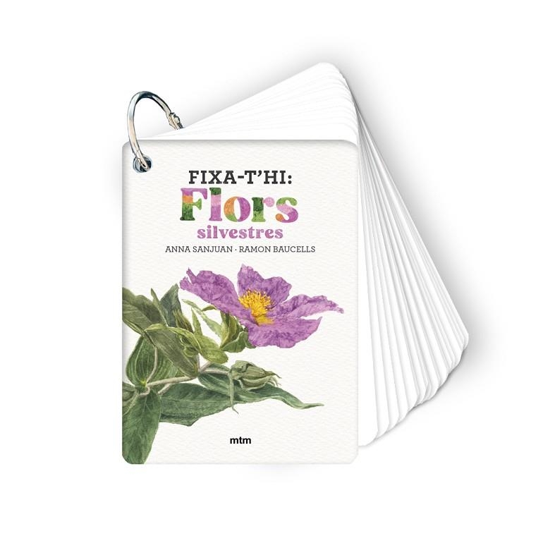 FIXA-T'HI: FLORS SILVESTRES | 9788410407589 | SANJUAN LLORENS, ANNA/BAUCELLS COLOMER, RAMON | Llibreria Online de Banyoles | Comprar llibres en català i castellà online
