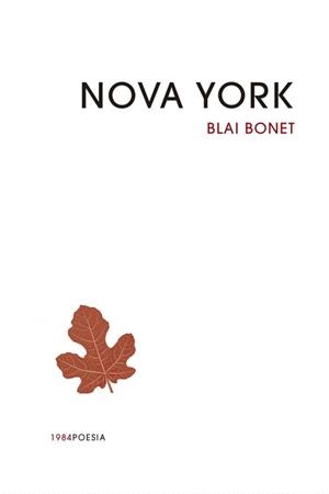NOVA YORK | 9791387757311 | BONET, BLAI | Llibreria Online de Banyoles | Comprar llibres en català i castellà online